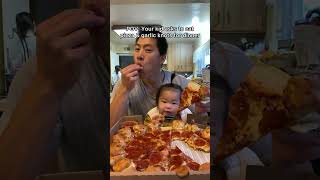 POV Your kid asks to eat pizza amp garlic knots for dinner [upl. by Mulligan]