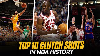 Title quotEpic Ballgame Blazers Ranking the Top 10 Clutch Shots in NBA Historyquot [upl. by Thora]