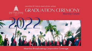 MBC Media Coverage Graduation – Mauritius Campus Class of 2022 LLB amp LLM [upl. by Deryl]