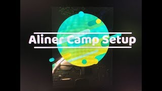 My Aliner Camp Setup [upl. by Bernardina]