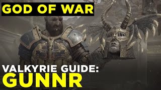 God of War Gunnr the Valkyrie Boss Fight Guide [upl. by Codd995]