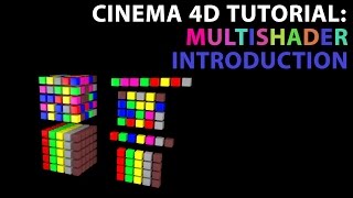 Cinema 4D Multiple Materials on One Object [upl. by Enelyt]