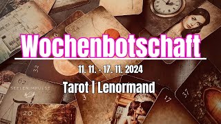 ⭐️ERKENNTNIS amp KLARHEIT⭐️wochenbotschaft tarot seelenimpulsebysilke [upl. by Henryk]