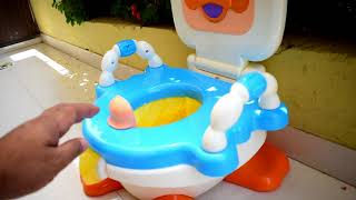 Baby Duck Potty Seat  By NeeVlogs [upl. by Samanthia609]