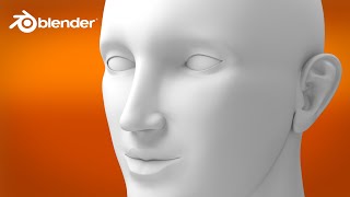 Blender 3d Modéliser une Tête [upl. by Durkee]