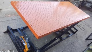 How To Make Electric Lift Table  Full Video [upl. by Oiramaj]