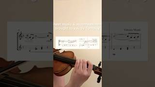 Czardas Tutorial  Accompaniment by Tomplay violin [upl. by Aikmat]