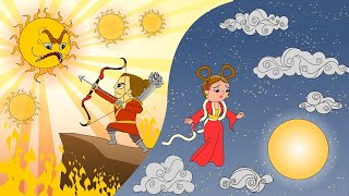 legend of Mid Autumn festival animation [upl. by Annahpos]