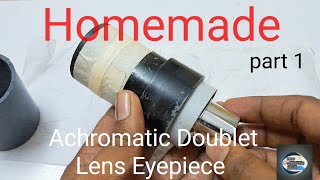 Homemade 2quot eyepiece 50mm achromatic lens⚙️🔭 [upl. by Lot]