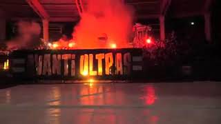 Ultras Anderlecht pyro show La Louvière 17 RSC Anderlecht [upl. by Llywellyn369]