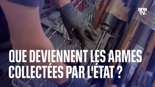 Que deviennent les armes non déclarées collectées par lÉtat [upl. by Couture265]