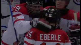 Jordan Eberle Team Canada Semi Final Tying Goal vs Russia [upl. by Shute]