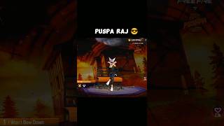 pushpa raj 😎 foryou foryoubage freefirehighlights pushpa ffshorts freefire mrgamingwar [upl. by Juster]