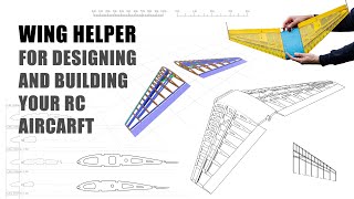 Designing a Wing Structure for your UAV or RC Aircraft  Wing Helper [upl. by Blim]