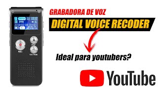 ⚠️ Grabadora de voz Digital Voice Recoder ❌ Vale la pena comprarla🤔 [upl. by Saltsman619]