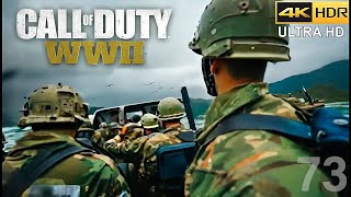 D DAY Reimagined By AI Ultra Realistic REAL LIFE Graphics No Commentary Gameplay  Call Of Duty WW2 [upl. by Libove]