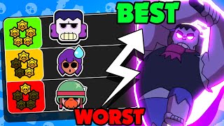 RANKING ALL 81 BRAWLERS Tier List  July 2024 [upl. by Prima]