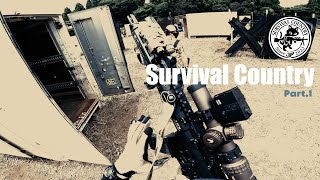 Airsoft Japan Fun run GBLS DAS with LPVO Part1 survivalcountry 4K [upl. by Sone123]