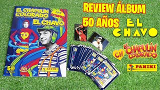 Álbum El CHAVO del 8 y El Chapulín Colorado de PANINI REVIEW  10 SOBRES México 2020 [upl. by Ellerred]