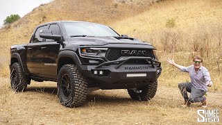 The HENNESSEY MAMMOTH HYPERTRUCK A 1000hp Modified RAM TRX Beast [upl. by Ehudd]