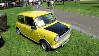 1979 Austin Mini  Exterior  2012 Granby International  Voitures Anciennes du Granby Quebec [upl. by Annayoj]