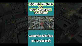 1000 Soldiers vs 1 Million Zombies  UEBS 2 [upl. by Atinrahs662]