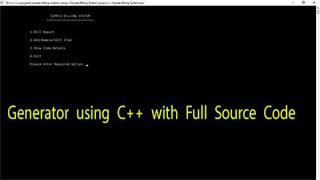 Electric Bill System Generator using C with Full Source Code 😀😀 [upl. by Nirtak]