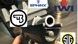 Inverted Rail Pistols  The Secret To Handgun Happiness P210 vs CZ 75 vs Jericho 941 [upl. by Anemix]