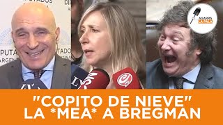 ESPERT MEA A LA ZURDA BREGMAN Y SE LE MATA DE RISA quotEs para decirle COPITO DE NIEVEquot [upl. by Adiaroz627]