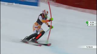 Petra Vlhova Kranjska Gora Slalom 2024 ORF [upl. by Jehiah470]