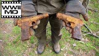 World War II Metal Detecting  German Guns  Eastern Front Battlefield Relic Hunting [upl. by Ahsaret]