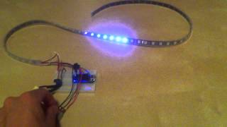 LED Strip trail effect [upl. by Pepita454]