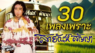 30 เพลงเพราะ สายัณห์ อกหักซ้ำสามอดีตรักสาวเดิมบางขาดกุศล [upl. by Ahseekat481]