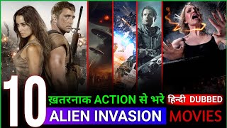 Top 10 Best Alien Movies in Hindi Dubbed  Alien Invasion Movies 🔥 Filmy Spyder [upl. by Annaerb188]