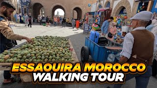 Essaouira Morocco A walking tour full of culinary delights الصويرة المغرب I Street Food Explorer [upl. by Ecnarual]