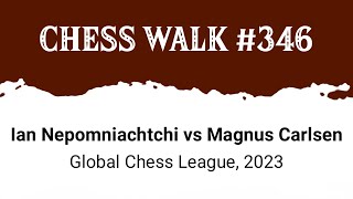 Ian Nepomniachtchi vs Magnus Carlsen • Global Chess League 2023 [upl. by Indihar]