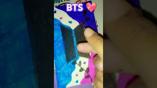 BTS Book Mark 💜  Cute Book Mark Craft  No Glue  BTS Army  bts cute bookmark btsarmy shorts [upl. by Atiuqiram295]