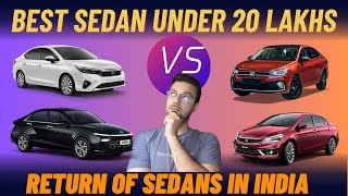 SUVs kyu Lena VirtusSlavia VS City VS Verna VS Ciaz Comparison Rank best to worst [upl. by Acirem]