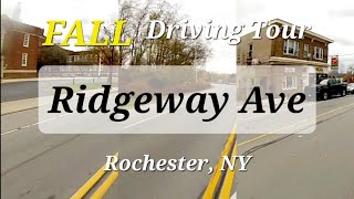 Ridgeway Ave Rochester NY • Fall Driving Tour [upl. by Allyn]