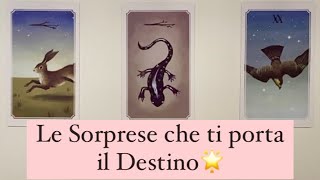 Scopri quali SORPRESE ti porta il Destino💫💝💫tarocchiamore tarocchi [upl. by Michey]