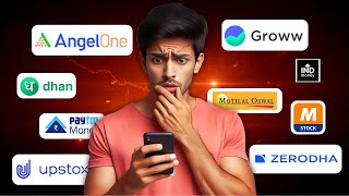 कौन सा App सबसे अच्छा है  Best Trading App in 2024  Top 10 Brokers Comparison  Zerodha Vs Groww [upl. by Jezabel]