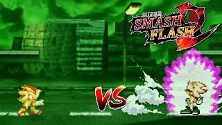 SSF2 Mods Super Shadow vs Super Sonic Rose [upl. by Chirlin]