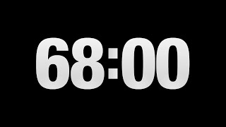 Countdown timer 1 hour and 8 minutes  68 minutes [upl. by Reinertson]