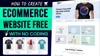 How to Create a FREE eCommerce Website with WordPress  WooCommerce ONLINE STORE Tutorial 2023 [upl. by Erdna232]