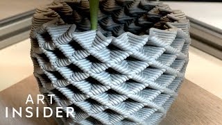 3D Printers Are Changing The Kind Of Pottery We Can Make [upl. by Ellevehs550]