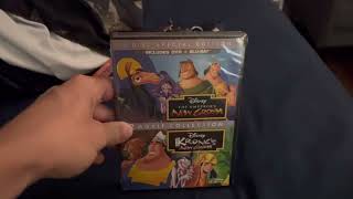 The Emperor’s New Groove and Kronk’s New Grove 2 Movie Collection Bluray Unboxing [upl. by Eric]