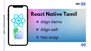 What is Align items Align content and Flex wrap in React Native  React Native Beginners Tamil [upl. by Anoit973]