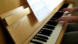 Les Choristes  Vois Sur Ton Chemin on piano [upl. by Abbie]