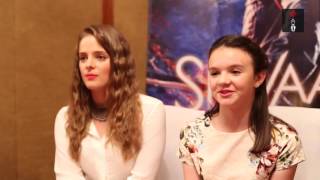 Erika Kaar Abigail Eames Talk About Working With Ajay Devgn [upl. by Aneeuqahs]