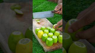 Spicy Masala Lemon 🍋 Pickle Recipe  Big Lemon Pickle Recipe  Village Cooking New Short Video [upl. by Kal]